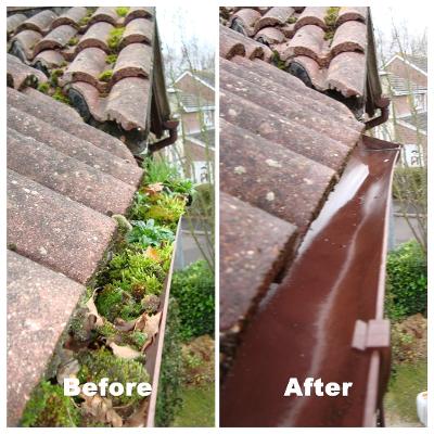 gutter cleaning spalding